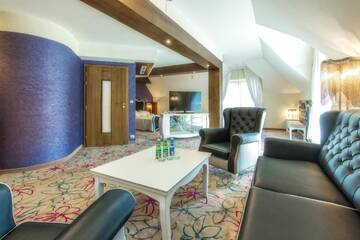 Фото номера Эксклюзивный люкс Апарт-отели Hotel &amp; SPA Czarny Groń г. Жики 4